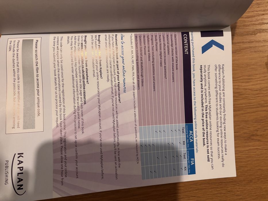 ACCA SBR Study text
