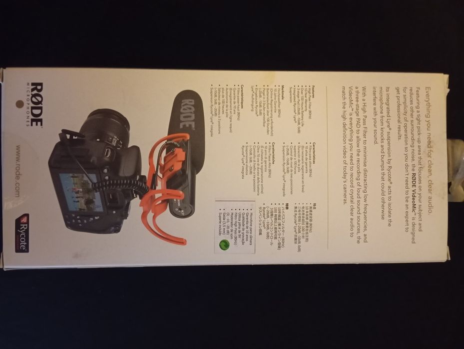 Microfone Rode videomic