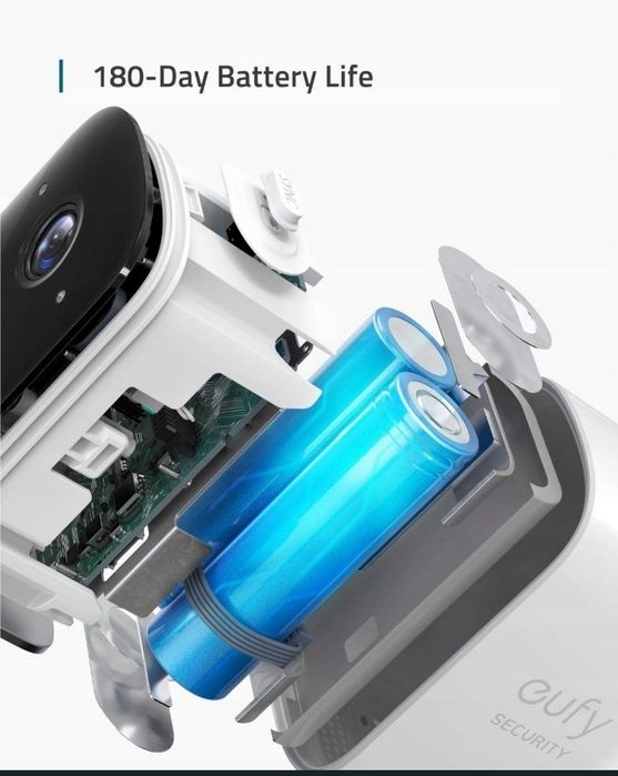 eufy Security EufyCam 2C bezprzewodowa kamera WiFi dodatkowa na akumulator