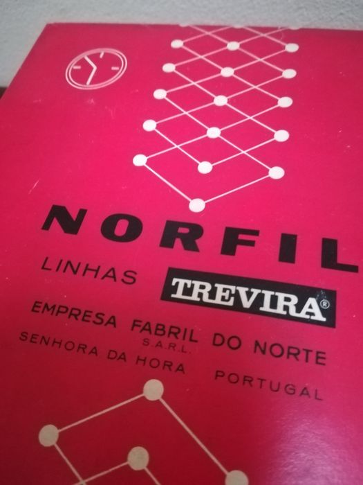Caixa Norfil Linhas de Cozer Empresa Fabril do Norte