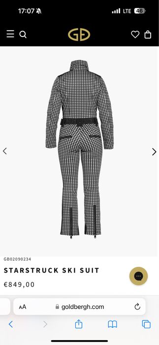 Лижний Комбінезон Goldbergh комбинезон