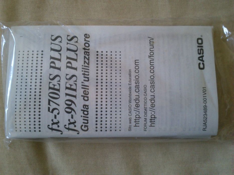 Manual instruções CASIO fx-570ES PLUS e fx-991ES PLUS, Português