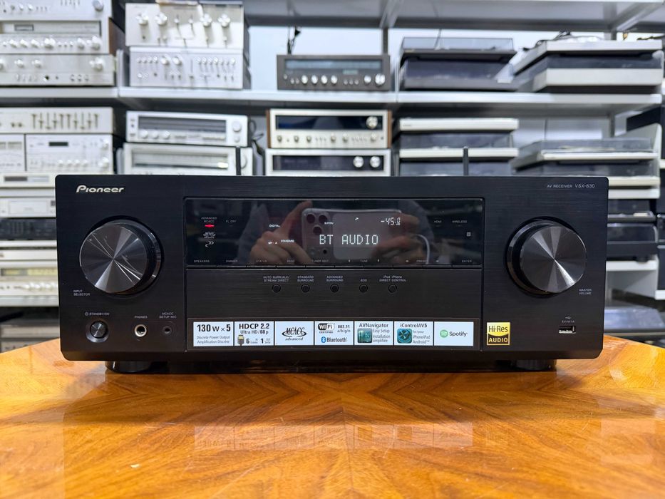 Amplituner Pioneer VSX-830 (Bluetooth, Spotify, Wi-Fi HDMI) Audio Room