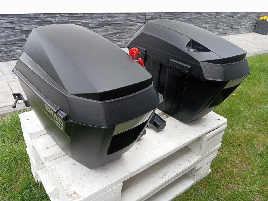 Kufry Boczne + Stelaze SHAD Kawasaki Vulcan S 15-20r Kufer Stelaz GIVI