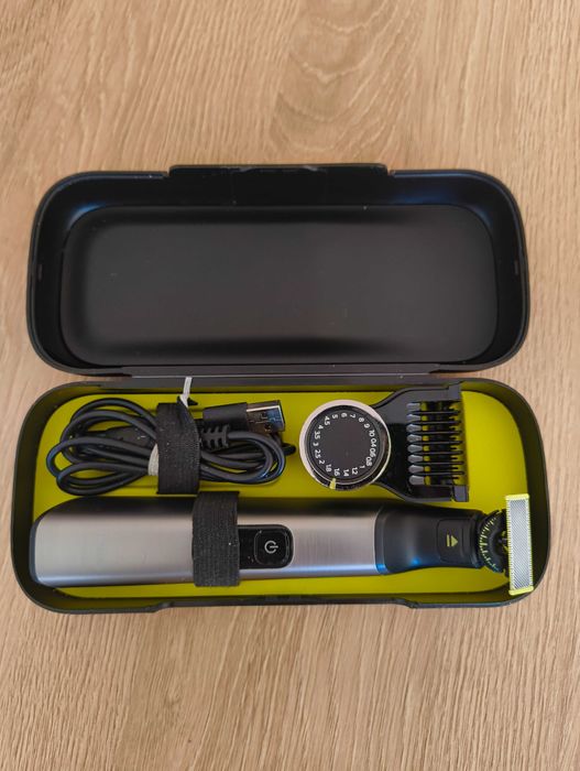 Philips OneBlade QP6652 – komplet, bardzo dobry stan, z opakowaniem