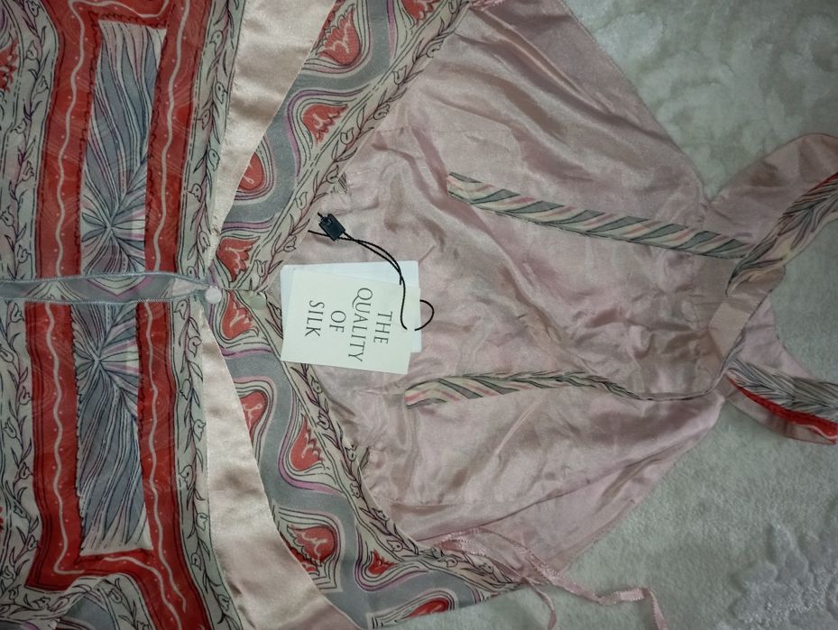 Christian Dior майка  винтаж из натурального шелка