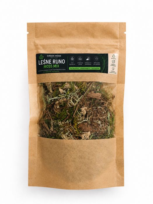 Leśne runo, podłoże- naturalna ściółka do terrarium