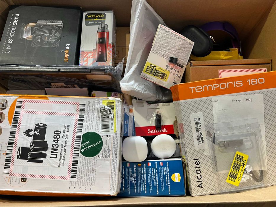 Zwroty konsumenckie 63 sztuk łączna wartość detaliczna 7193,20 zł