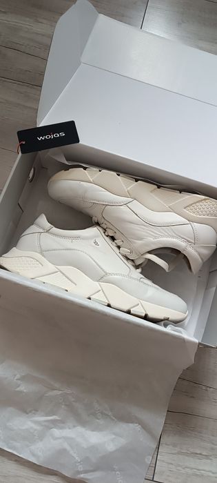 Sneakersy , buty skórzane  Wojas