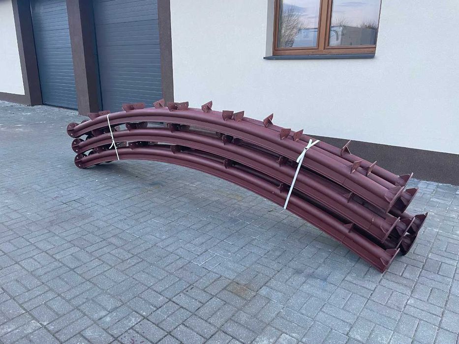 Hala łukowa stalowa wiata tunel hangar, konstrukcja bale słomę hale Ostrów Lubelski • OLX.pl