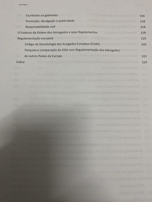 Livro impresso Advocacia / Deontologia Profissional - GRATUITO
