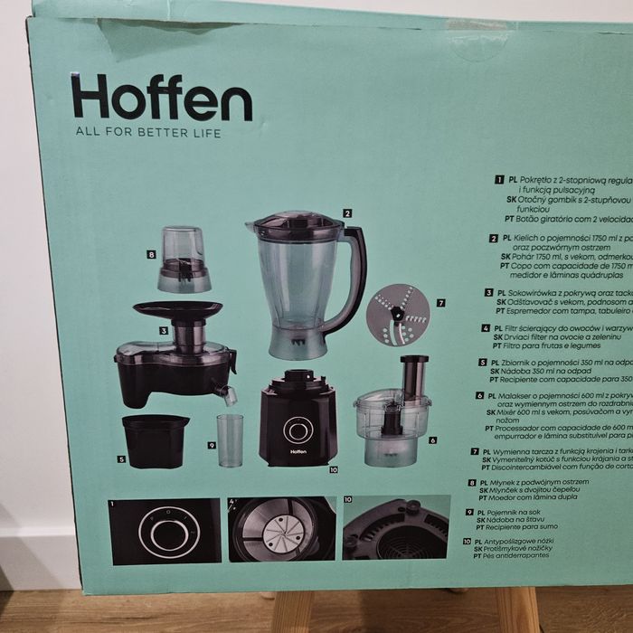 Robot wielofunkcyjny 6w1 nowy Hoffen