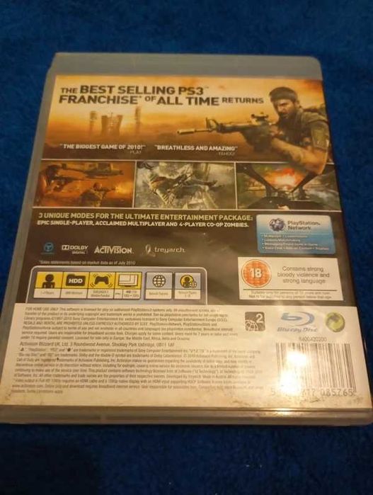 Call of duty Black Ops Ps3