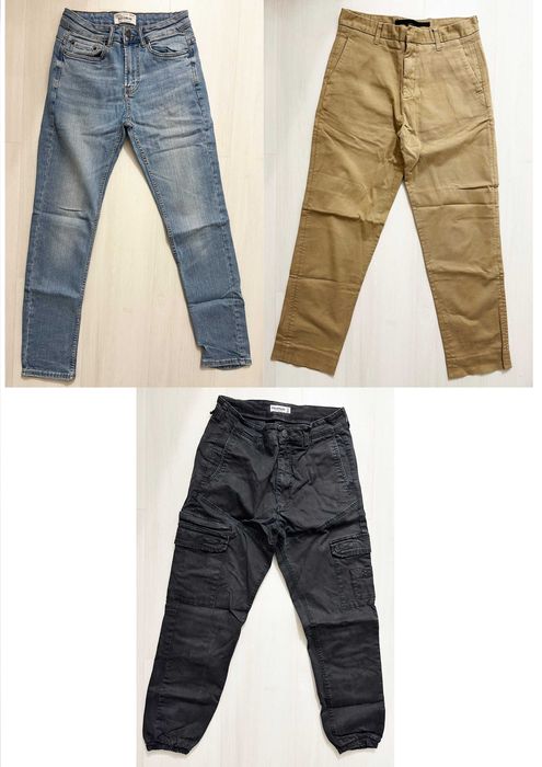 Lote 10 calças rapaz (tamanho 36)