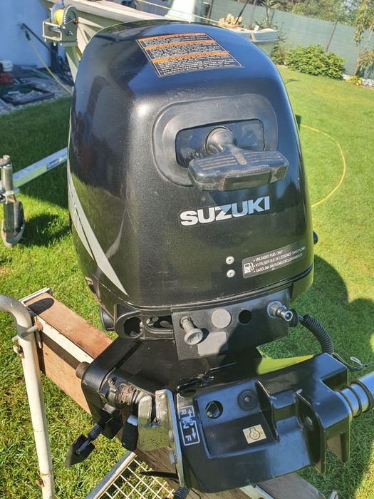 Łódka łódź wędkarska MicroFun Terhi 390 LBS z Suzuki DF 15