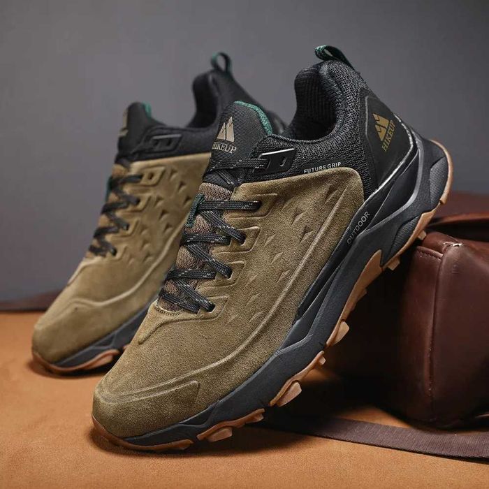 Удобные мужские Трекові водовідштовхуючі високотехнологічні кросівки