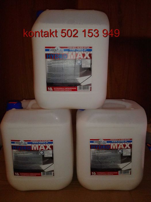 Impregnat do posadzki przemysłowej polimerowy 10 litrów cena 130 zł.