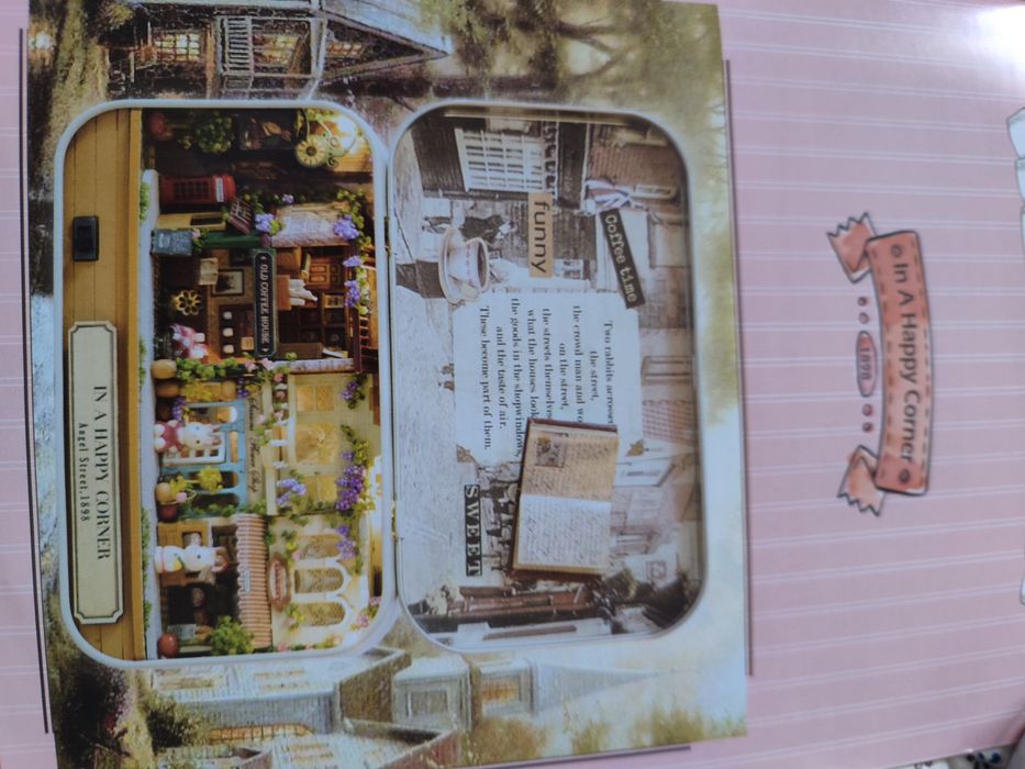 Румбокс театр в металевій коробочці в стилі Сильванія фемелі