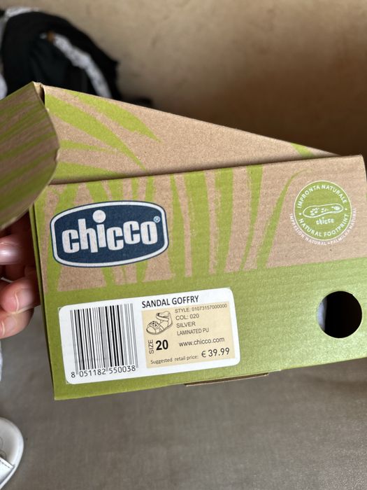 Босоніжки Chicco 20р устілка 12,5см назва Goffry