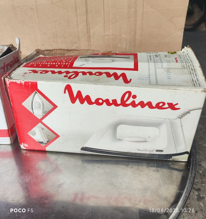 Conjunto de ferros de engomar