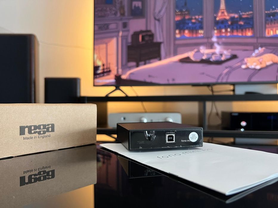 Rega Fono Mini A2D - Como Novo
