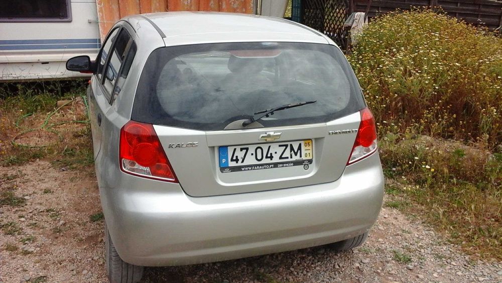 Chevrolet Kalos 1.2 SE 2005 Viatura a trabalhar, a precisar de revisão/diagnóstico por perda de força (sem fumos)