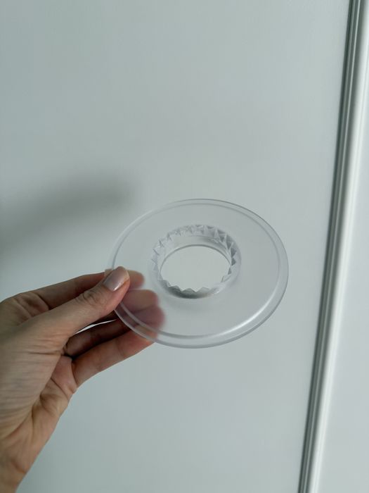 Origami dripper V60-02 różowy z krążkiem