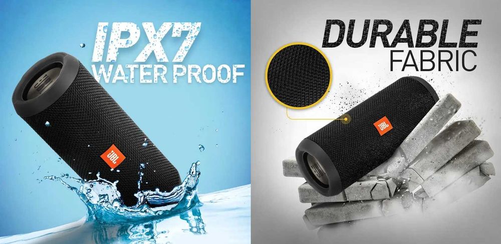 Głośnik JBL Flip 3 Stealth Edition Bluetooth Komplet pudło super Stan