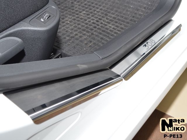 Накладки на пороги Peugeot Пежо 301 3008 207 208 307 308 407 408 508