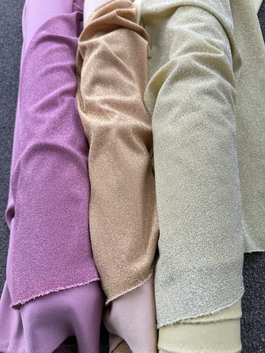 Ткань опт / трикотаж люрекс - от 3 м