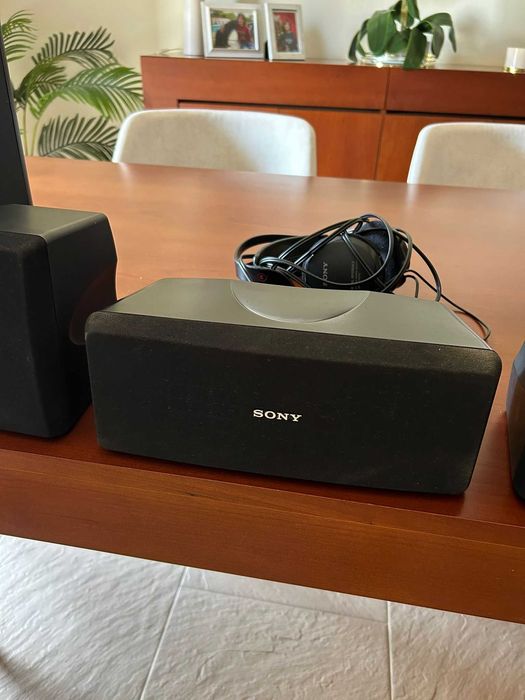 Conjunto colunas sound surround Sony