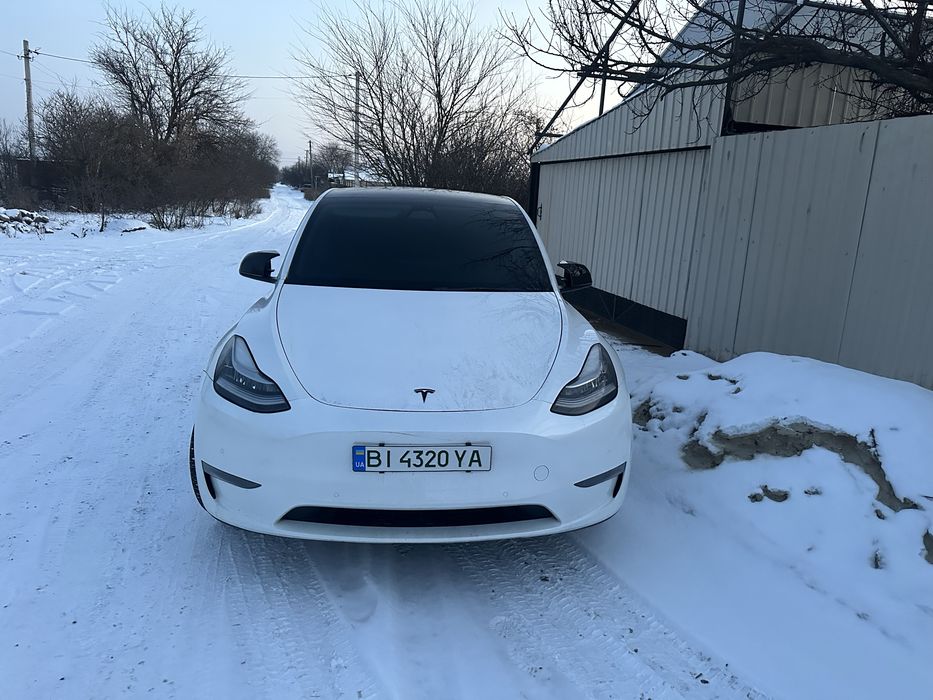 Тесла a Y 2021г.  75 квт.