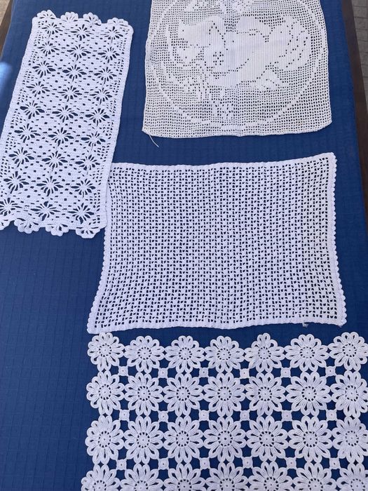Rendas para diversas utilidades e lenços pano