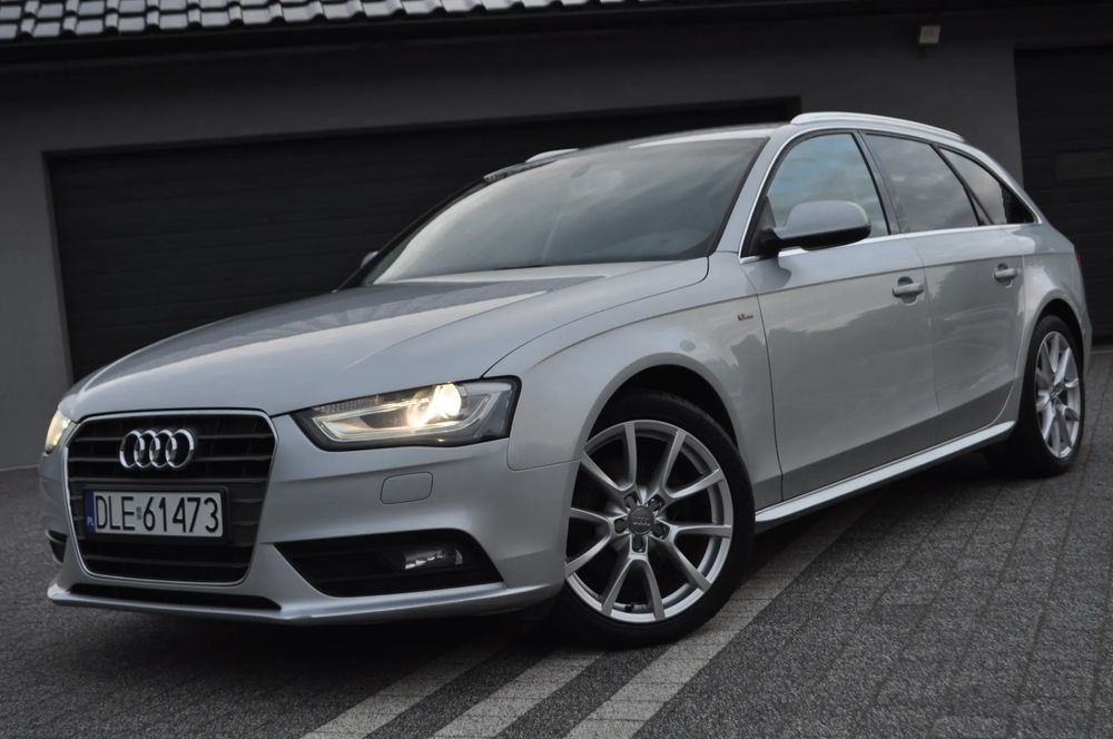 Audi A4 Avant S-Line Xenon PDC grzany fotel klima 2strefy nowy rozrząd hamulce opony
