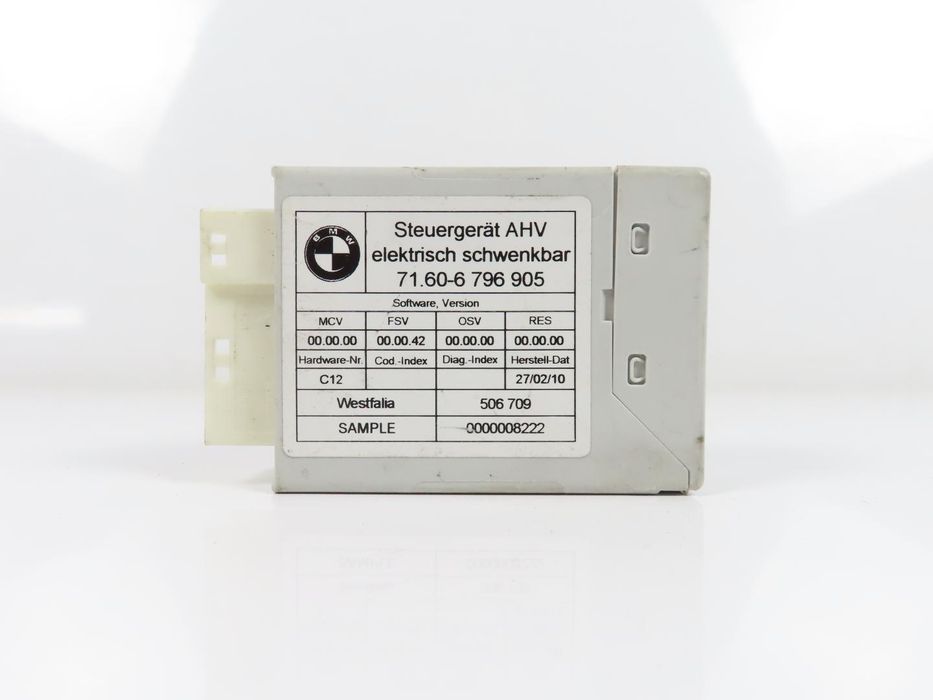 Modulo De Reboque Bmw 3 Ref: 71606856980 / 6796905 2008 - 2025