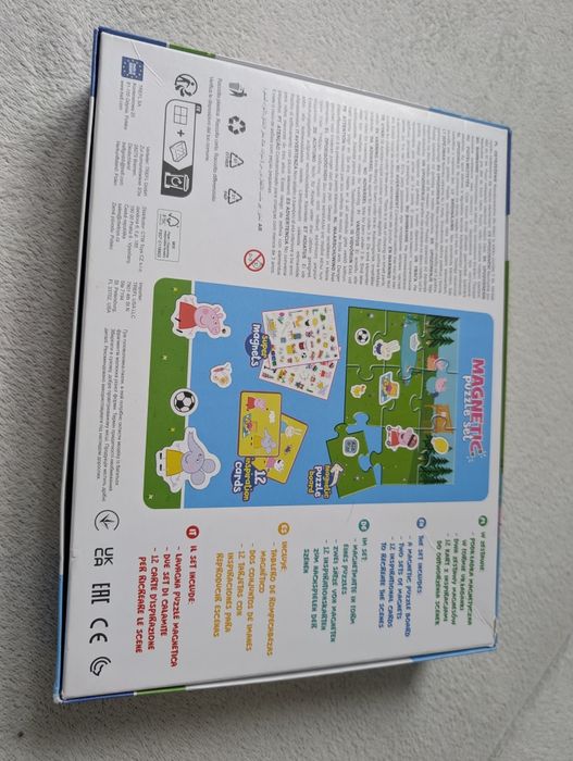 Puzzle magnetyczne świnka Peppa
