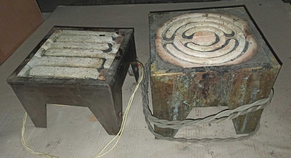 Електропечі саморобні дві штуки