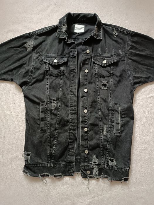 Подовжена джинсова куртка Zara