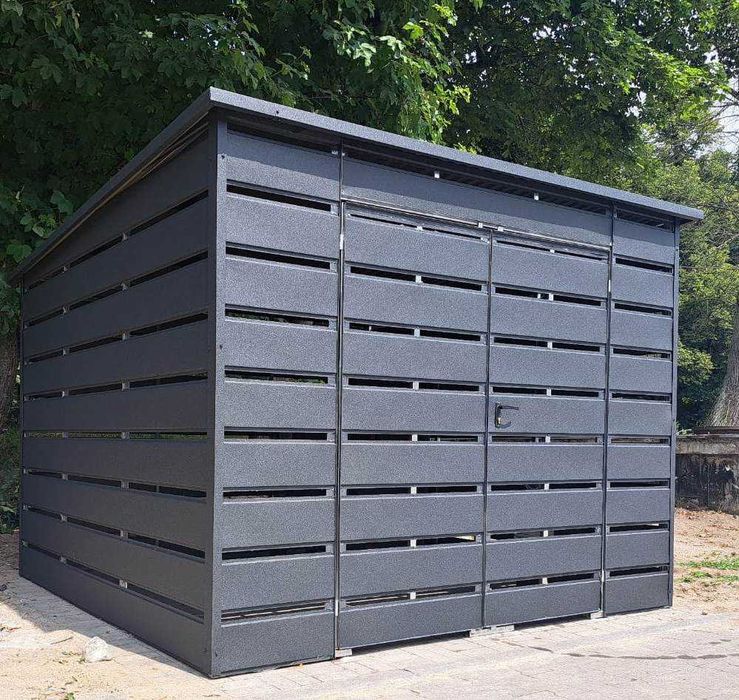 Wiata śmietnikowa panelowa TANIO
