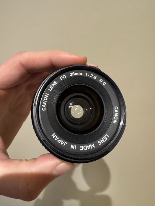 Canon FD 28mm f2.8