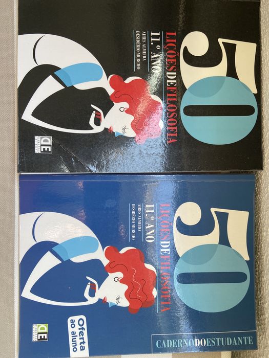 Manual e caderno do estudante de Filosofia de 11 ano