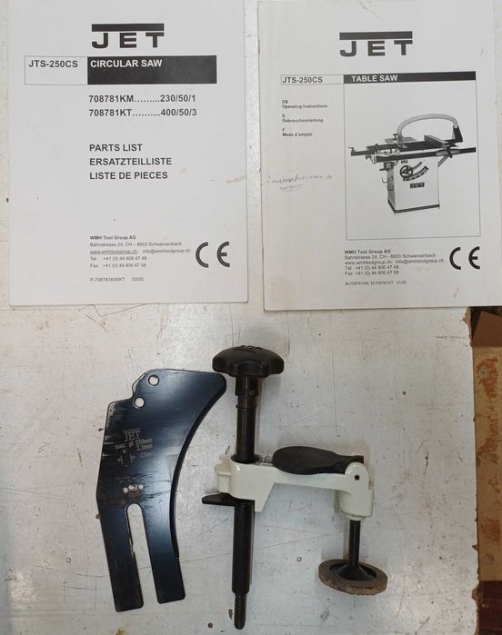 Serra de Mesa Jet JTS-250CS Muito Bom Estado