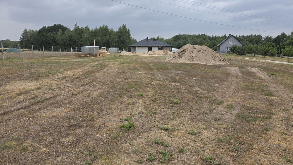 Działka budowlana 2481 m² z pozwoleniem na budowę i rozpoczętą inwestycją – Smogorzów, gm. Puławy - Widok 3