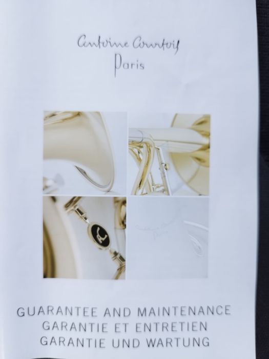 Trombone Tenor em Dó marca Courtoi Paris