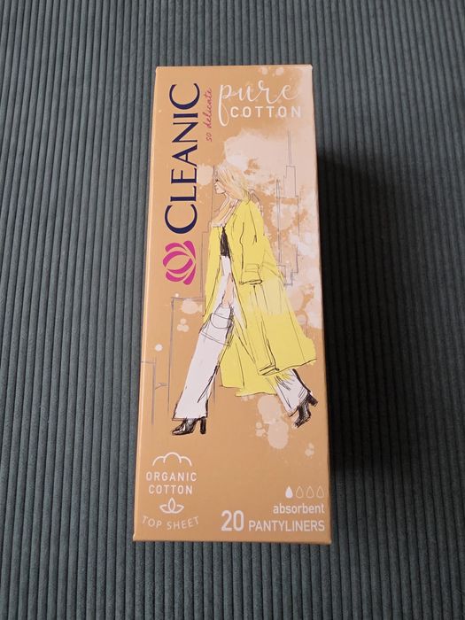 CLEANIC Wkładki higieniczne Pure Cotton 20 szt.