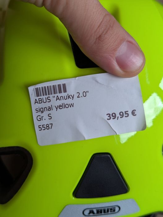 Kask rowerowy dziecięcy Abus Anuky 2.0 - S ( 46 - 52 cm )