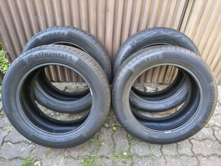 4 Opony letnie Continental EcoContact 6 215/55/17