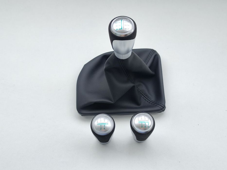 Manete Moca Manípulo Manopla Maçaneta Alavanca de velocidades e fole BMW E60 E61 Série 5 Alcântara M performance 5V / 6V