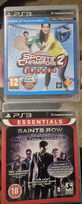 Gry na PS3, Saints Row The Third i Sport Champions 2 Wiórek • OLX.pl