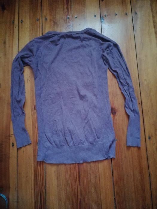 Sweter długi rozpinany na guziki New Look 38 M